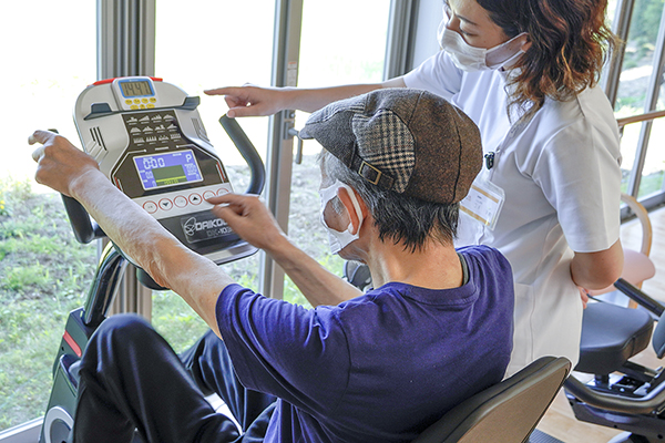 個別でのリハビリ